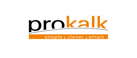 Tischler prokalk Logo mit Slogan simple clever smart
