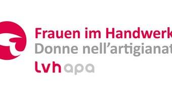 Downloads Logo Frauen im Handwerk lvh apa mit rotem Symbol