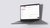 Home Laptop mit geöffneter Webseite zur Dateneingabe auf hellem Hintergrund